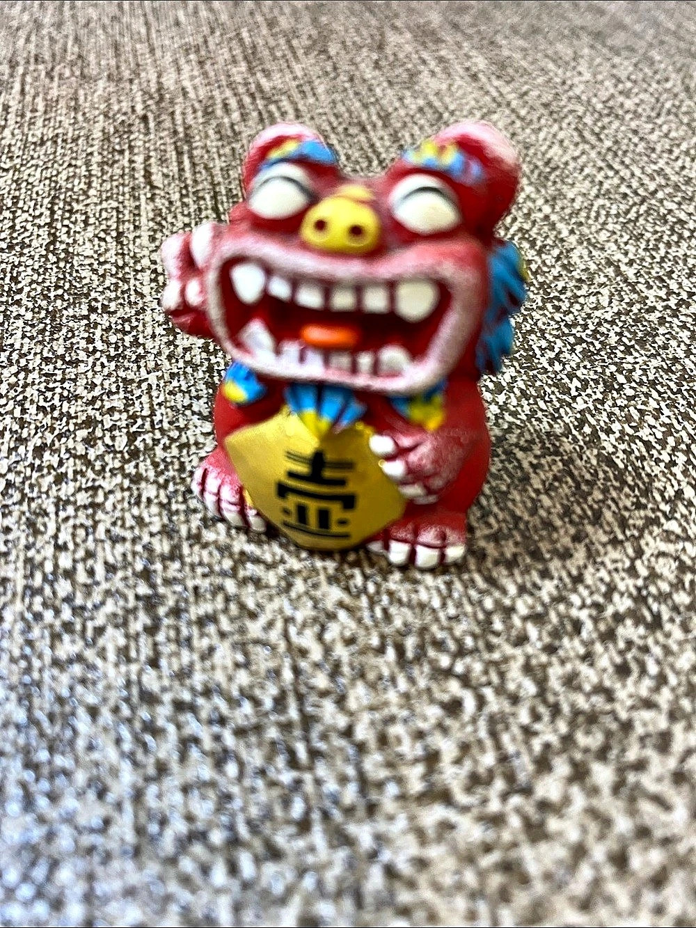 Red & Blue Decorative Figurine